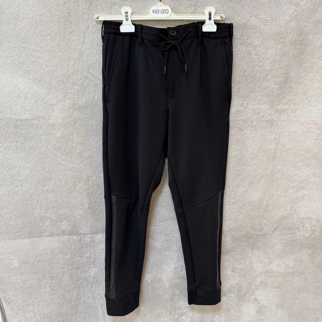 美品AOURE アウール VECCHIO ヴェッキオトラックパンツ　ブラックM