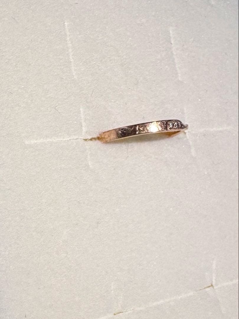 ete K10PG ダイヤモンド リング インフィニティ