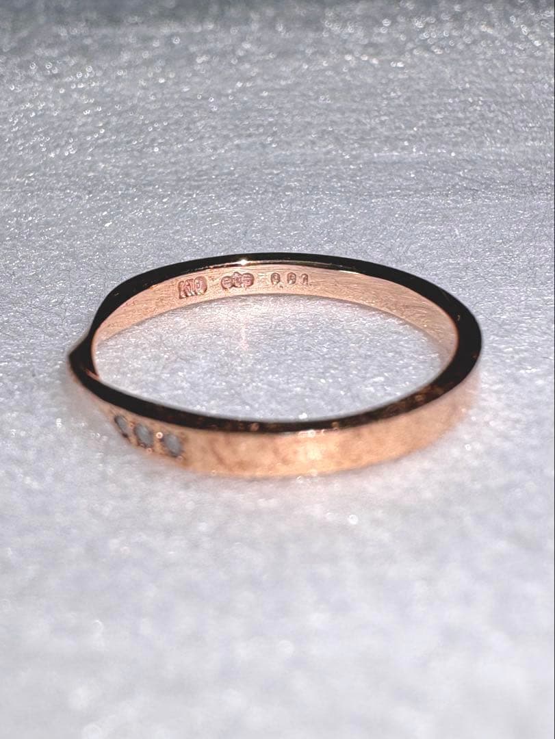 ete K10PG ダイヤモンド リング インフィニティ