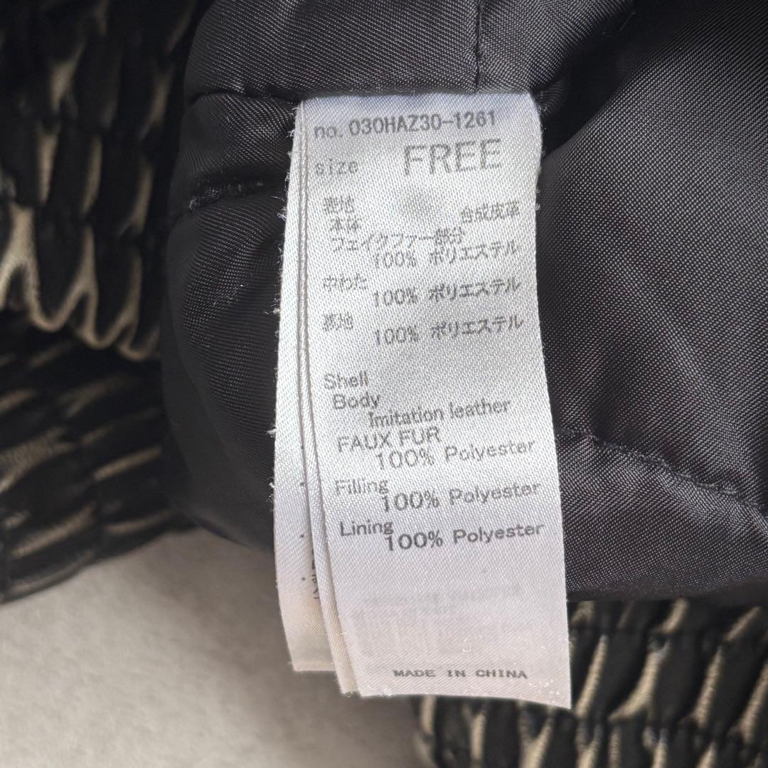 SLY アウター ヴィンテージ フェイクレザー ショート ブルゾン ブラック