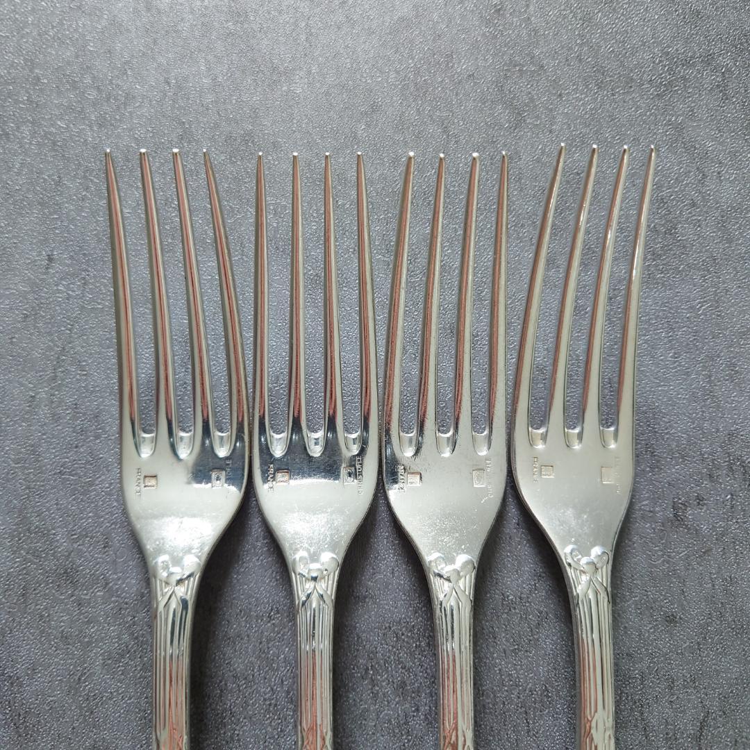 クリストフル リュバン スタンダードナイフ スタンダードフォーク 8点 訳あり