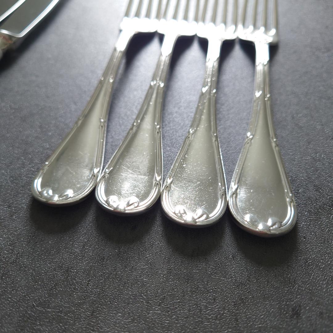 クリストフル リュバン スタンダードナイフ スタンダードフォーク 8点 訳あり