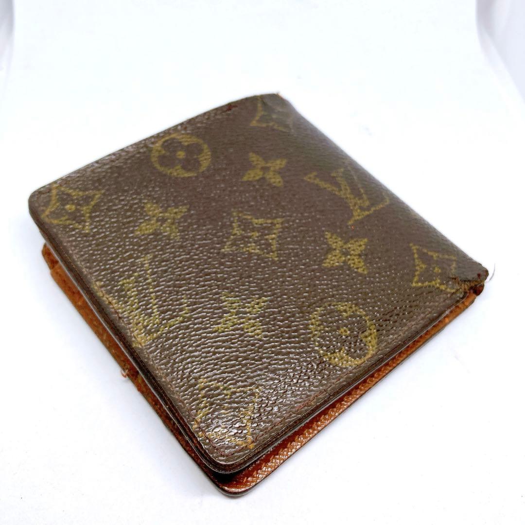 868 ルイヴィトン モノグラム　長財布　折り財布　マルコ