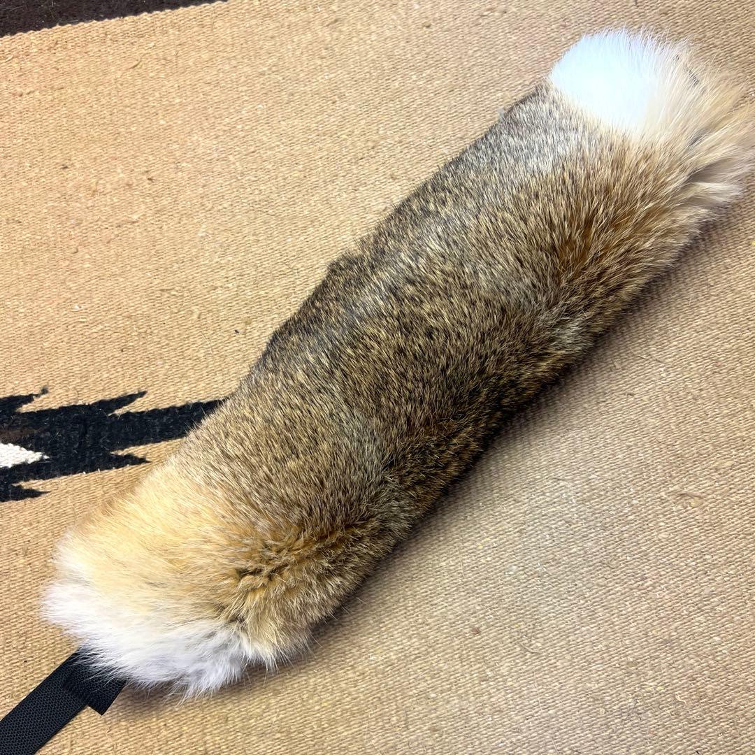 大判ラビット尻あて　登山　釣り　ヒップガード　ウサギ毛皮敷物　スキー　山菜