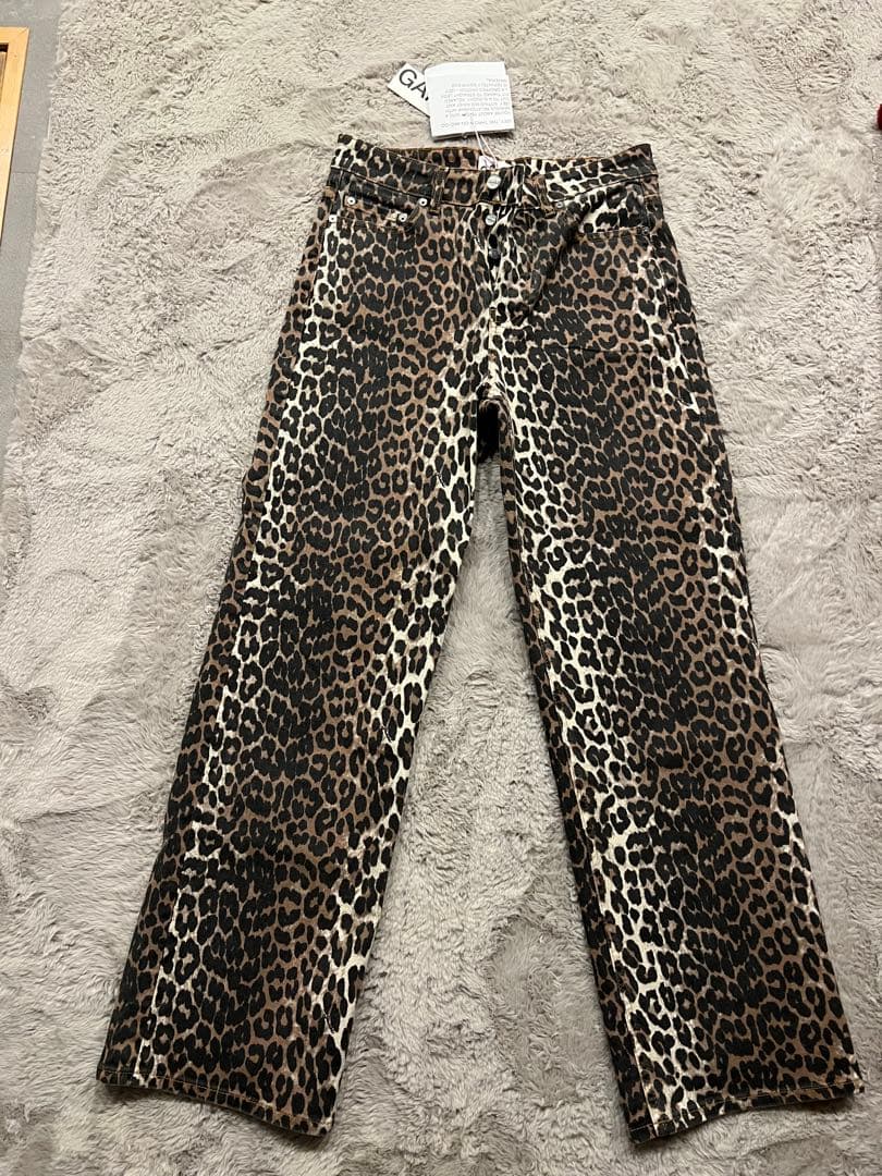 GANNI IZEY レオパード　デニム 27