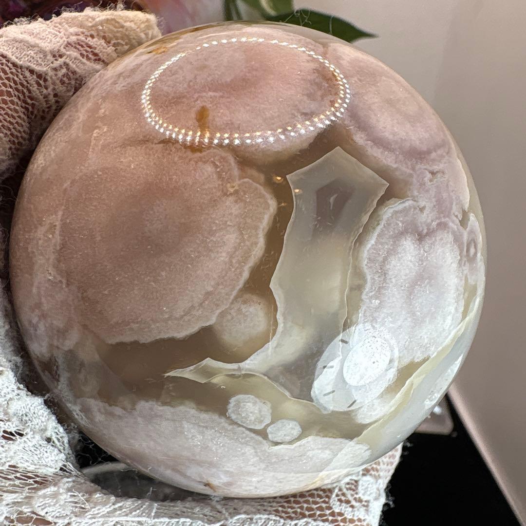 高品質 ピンクアメジスト♡桜瑪瑙共生♡♡BIGサイズ♡♡レア♡No.2246