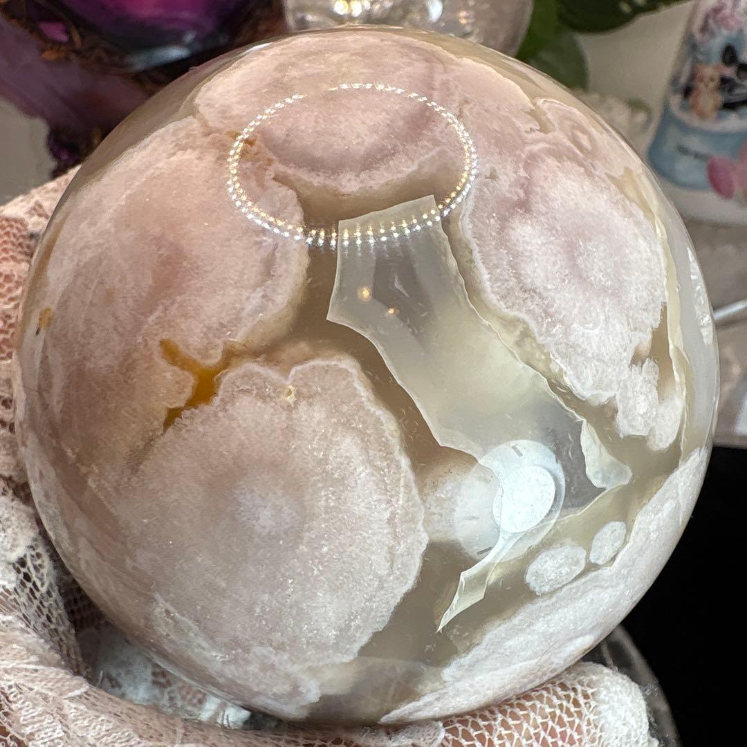 高品質 ピンクアメジスト♡桜瑪瑙共生♡♡BIGサイズ♡♡レア♡No.2246