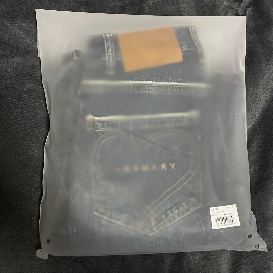 andmary Heart stitch denim Sサイズ