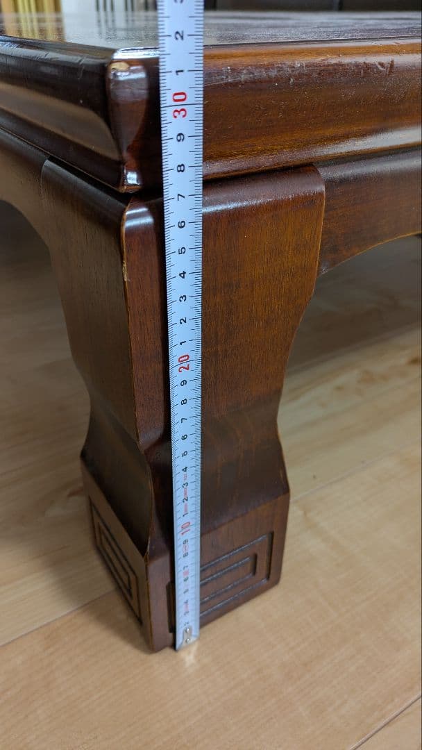 和風　木目模様が素敵なテーブル　座敷机　約150×90