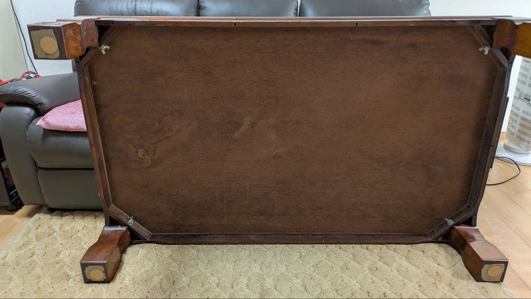 和風　木目模様が素敵なテーブル　座敷机　約150×90