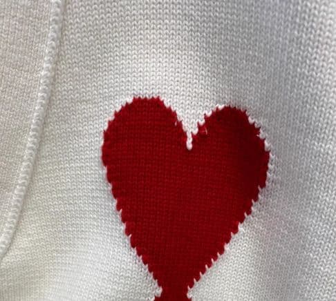 AMI PARIS ニットカーディガン男女兼用 S