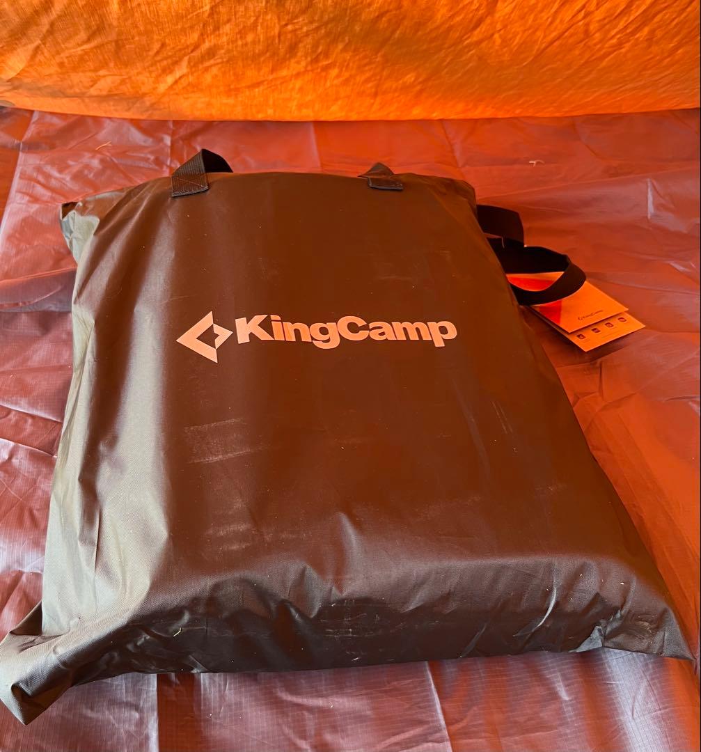 KingCamp スリーピングマット ベージュ 収納バッグ付き