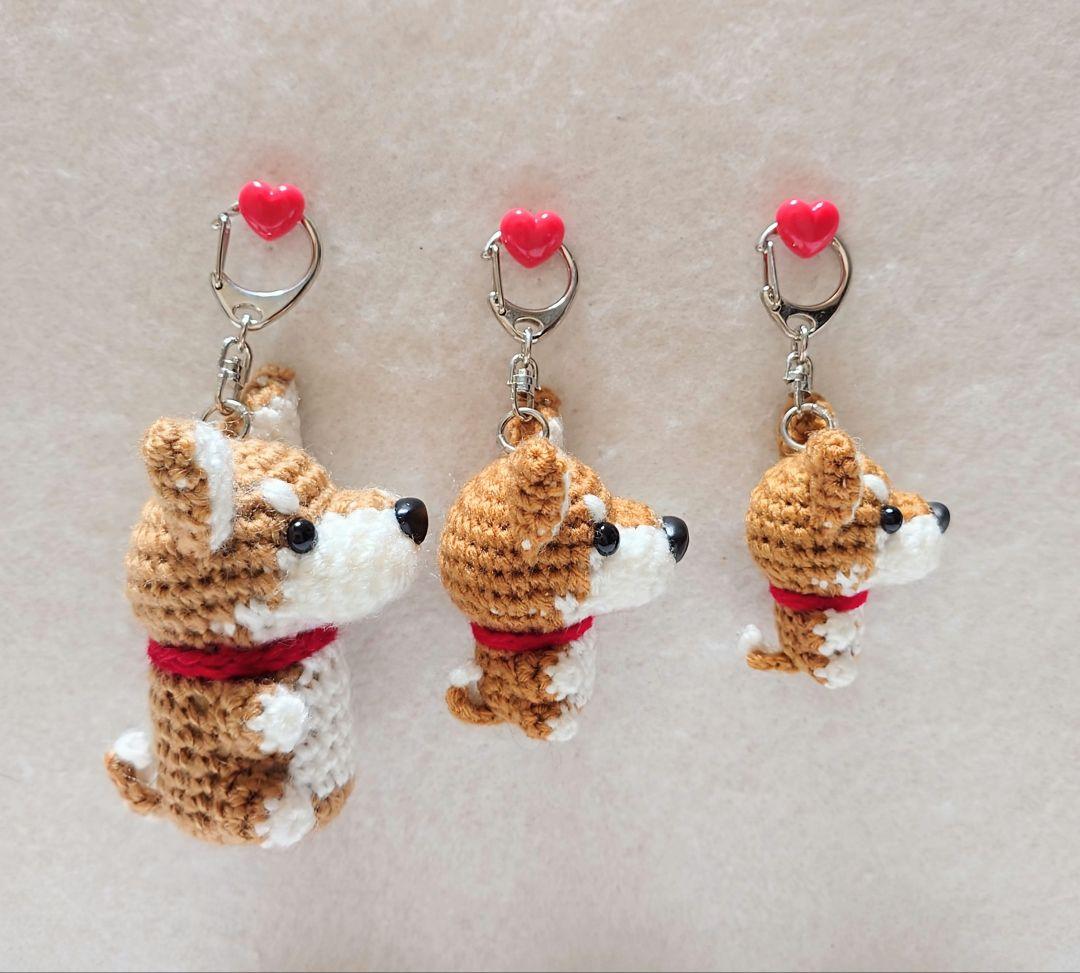 犬・ネコ　キーホルダー（大・小・ミニ）13点セット