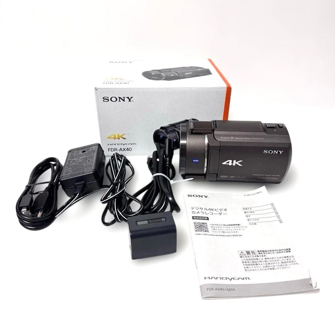 SONY ソニー FDR-AX40 ビデオカメラ ジャンク品
