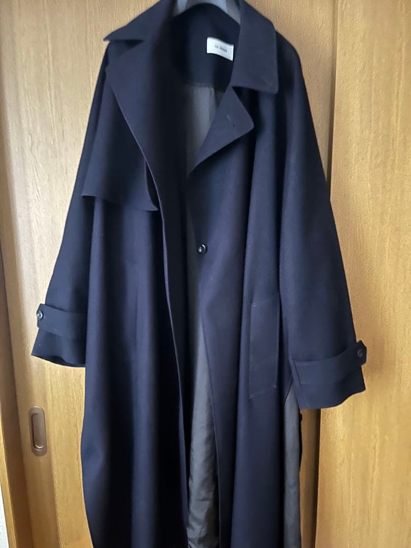 THE RERACS ネイビー トレンチポンチョ　値下げ可能