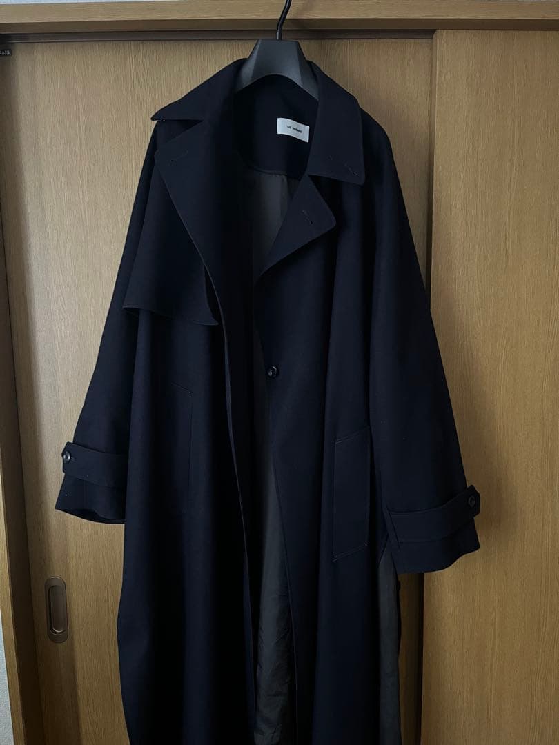 THE RERACS ネイビー トレンチポンチョ　値下げ可能