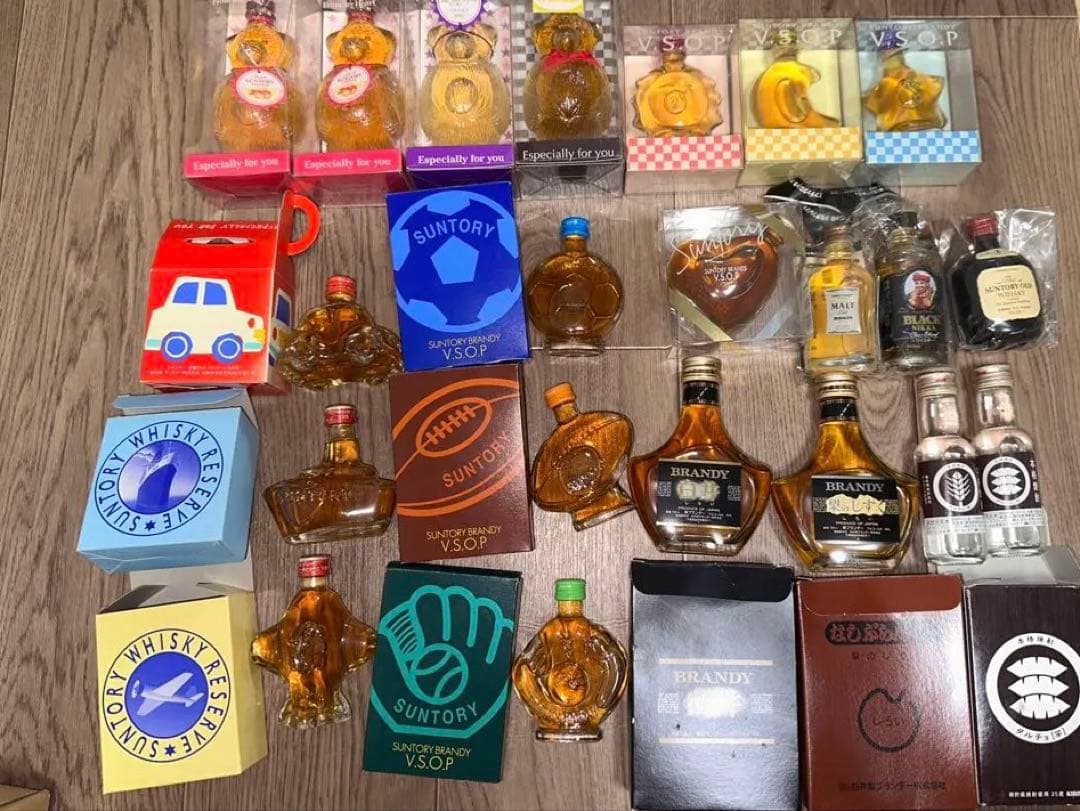 サントリー ウイスキー　ミニボトル21本セット　箱付き