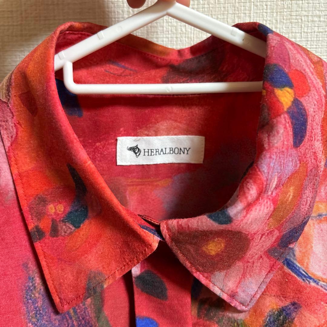 HEALBONY りんごのブーケ　ブラウス　フリーサイズ