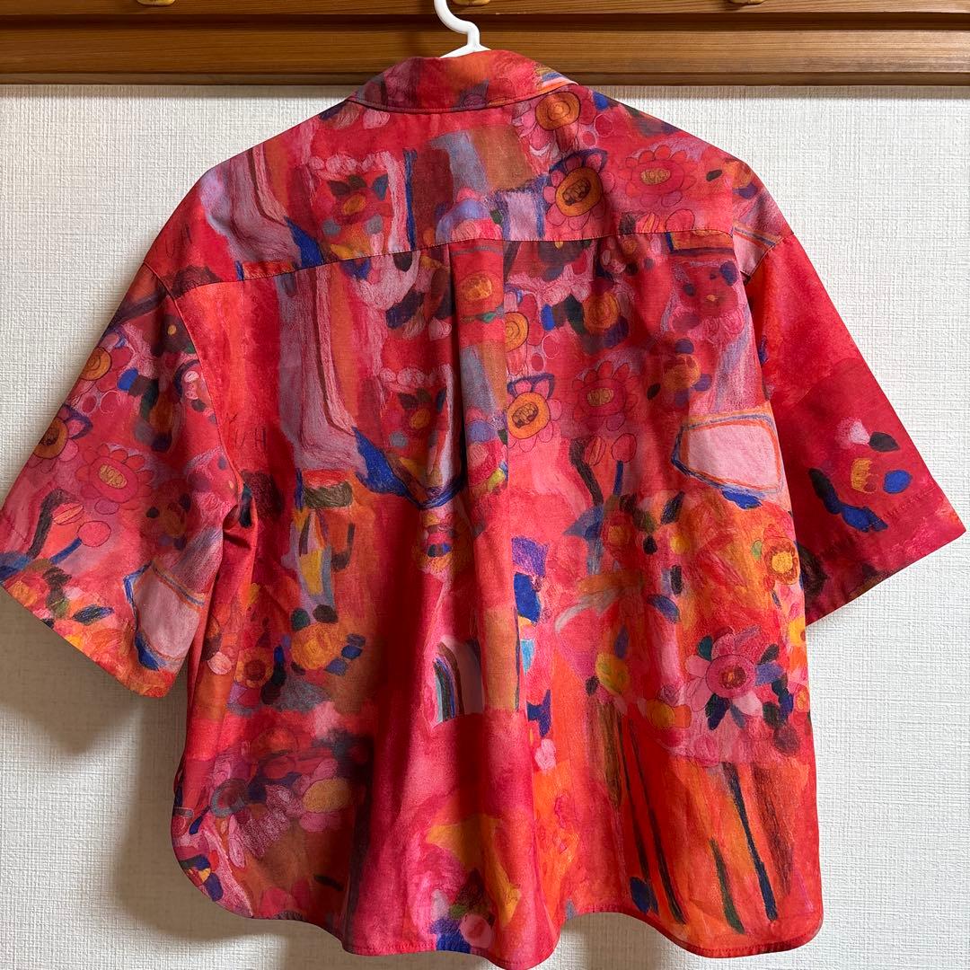 HEALBONY りんごのブーケ　ブラウス　フリーサイズ