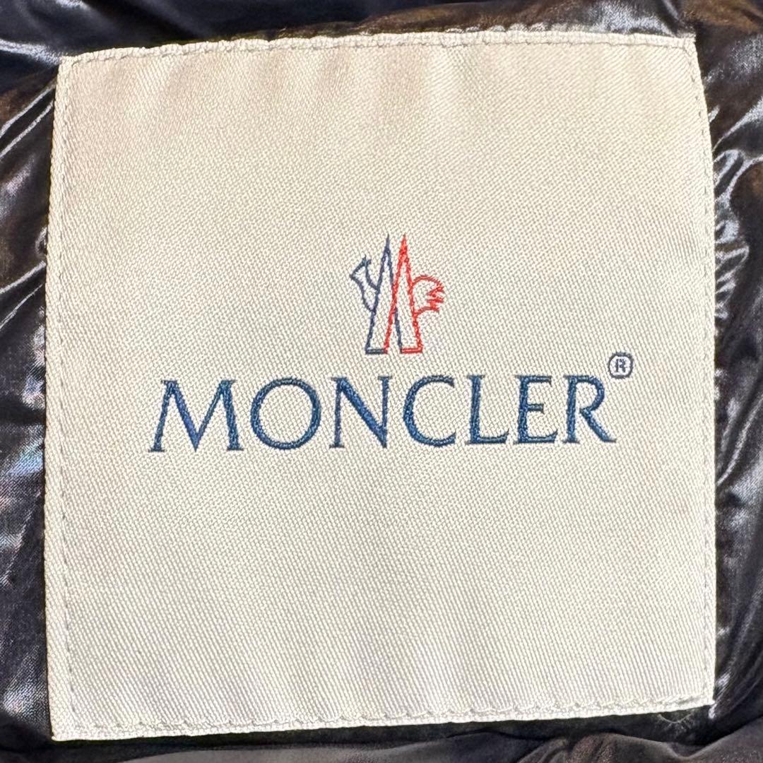 レディース　モンクレール　ダウンジャケット　ダウン　ジャケット　フード　紺色　S