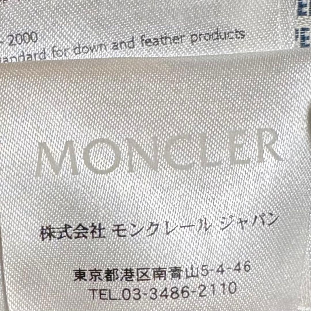 レディース　モンクレール　ダウンジャケット　ダウン　ジャケット　フード　紺色　S