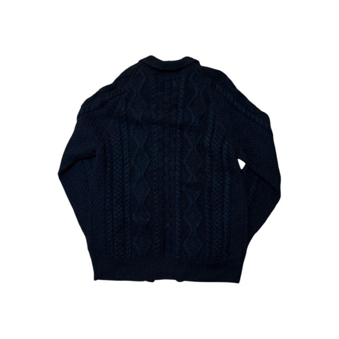 RRL Ralph Lauren XL 黒 ウールニットカーディガン 00s