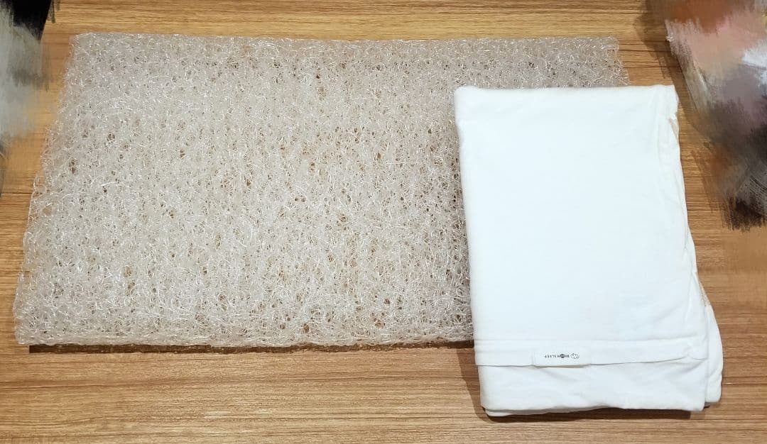 ブレインスリープ ピロー LOW ＋ オーガニックスリープ ホワイト