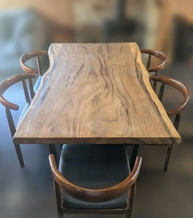 【一枚板】モンキーポッド／ダイニングテーブル