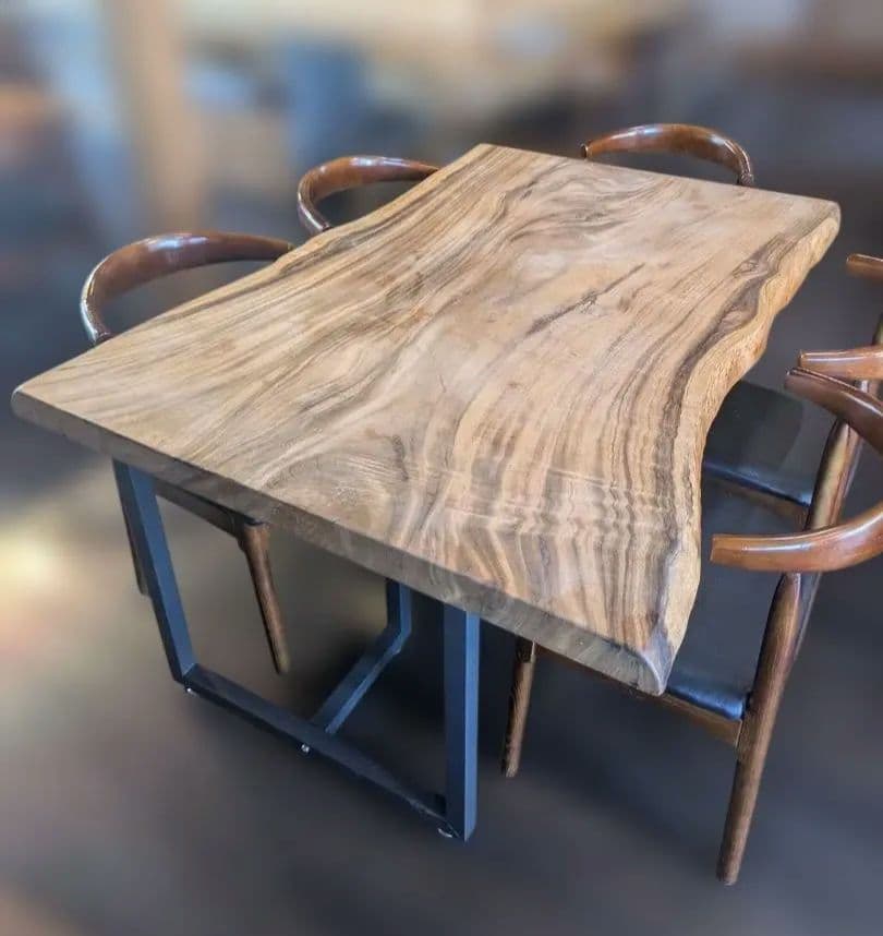 【一枚板】モンキーポッド／ダイニングテーブル