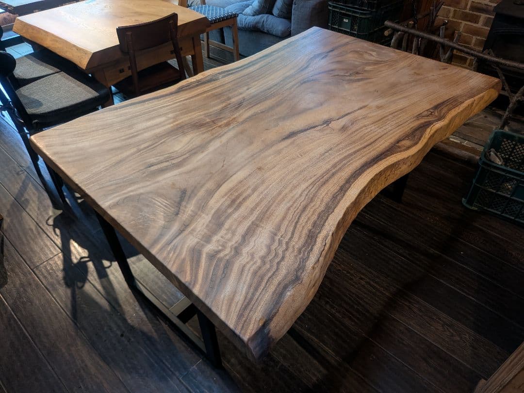 【一枚板】モンキーポッド／ダイニングテーブル