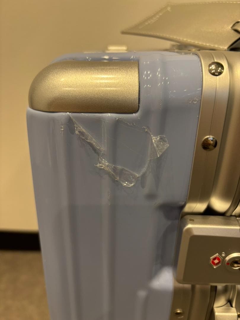 リベティ多機能キャリーケース【エナメルスカイブルー Sサイズ】