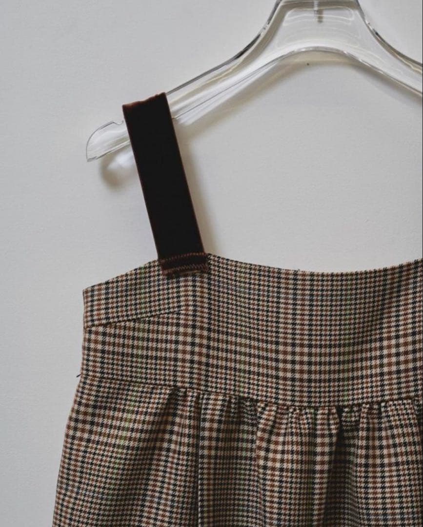 TODAYFUL トゥデイフル Check Wide Combinaison