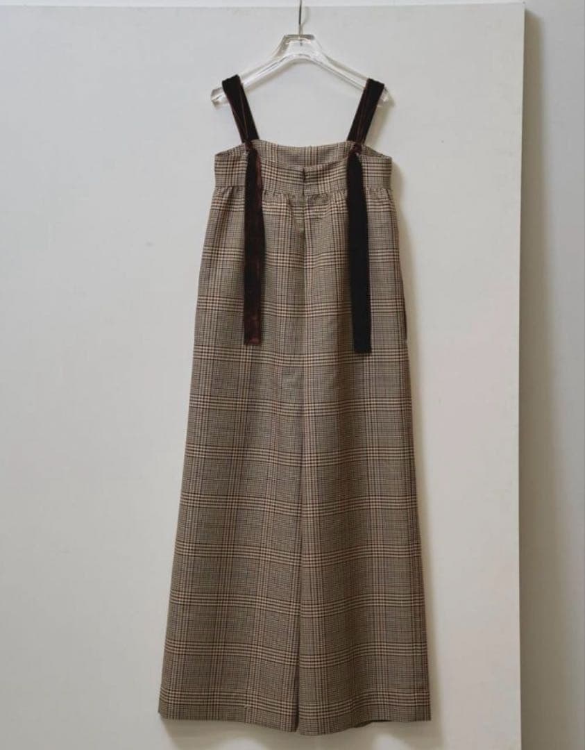 TODAYFUL トゥデイフル Check Wide Combinaison