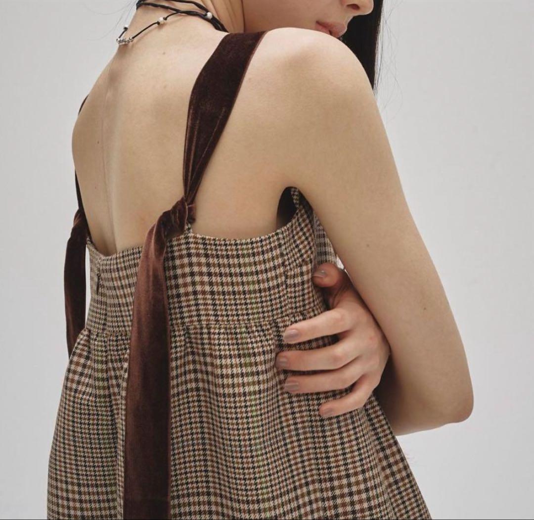 TODAYFUL トゥデイフル Check Wide Combinaison