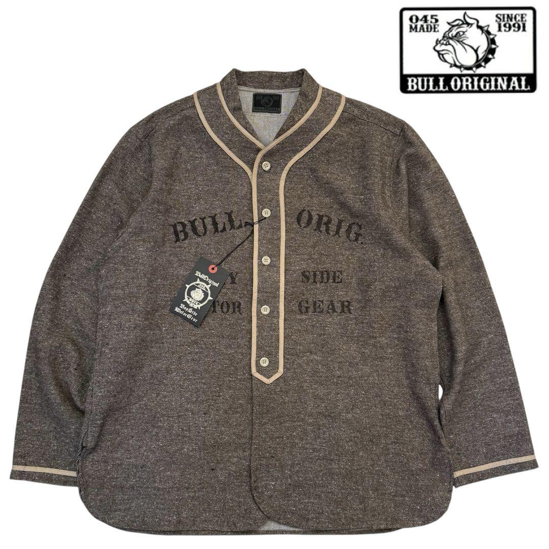 ブルです。未使用【BULL ORIGINAL】ベースボールシャツ