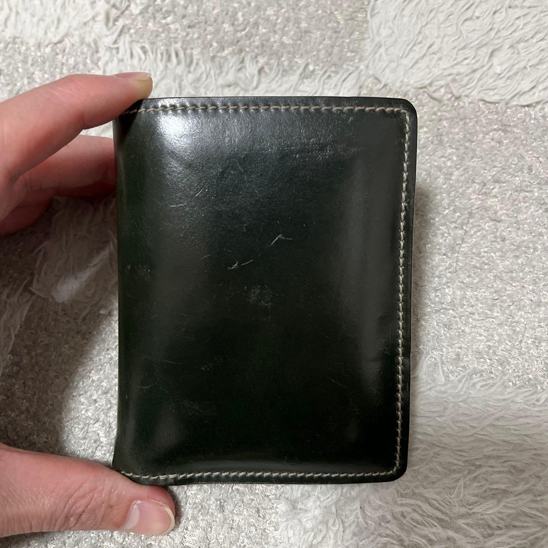 【超希少】ココマイスター　折財布　札入れ　コードバン