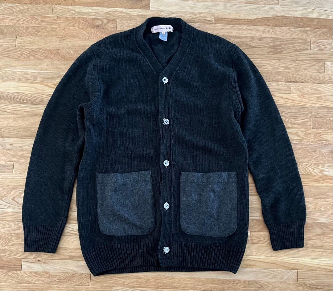 お*か様 COMME des GARCONS SHIRT カーディガン サイズL
