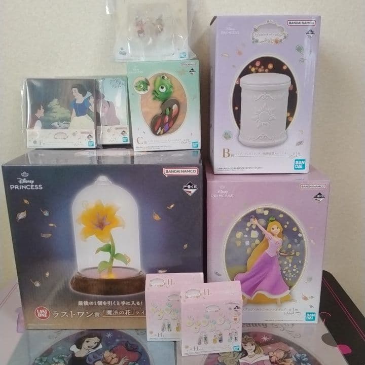 一番くじ ディズニープリンセス ラプンツェル ラストワン A賞 B賞 C賞