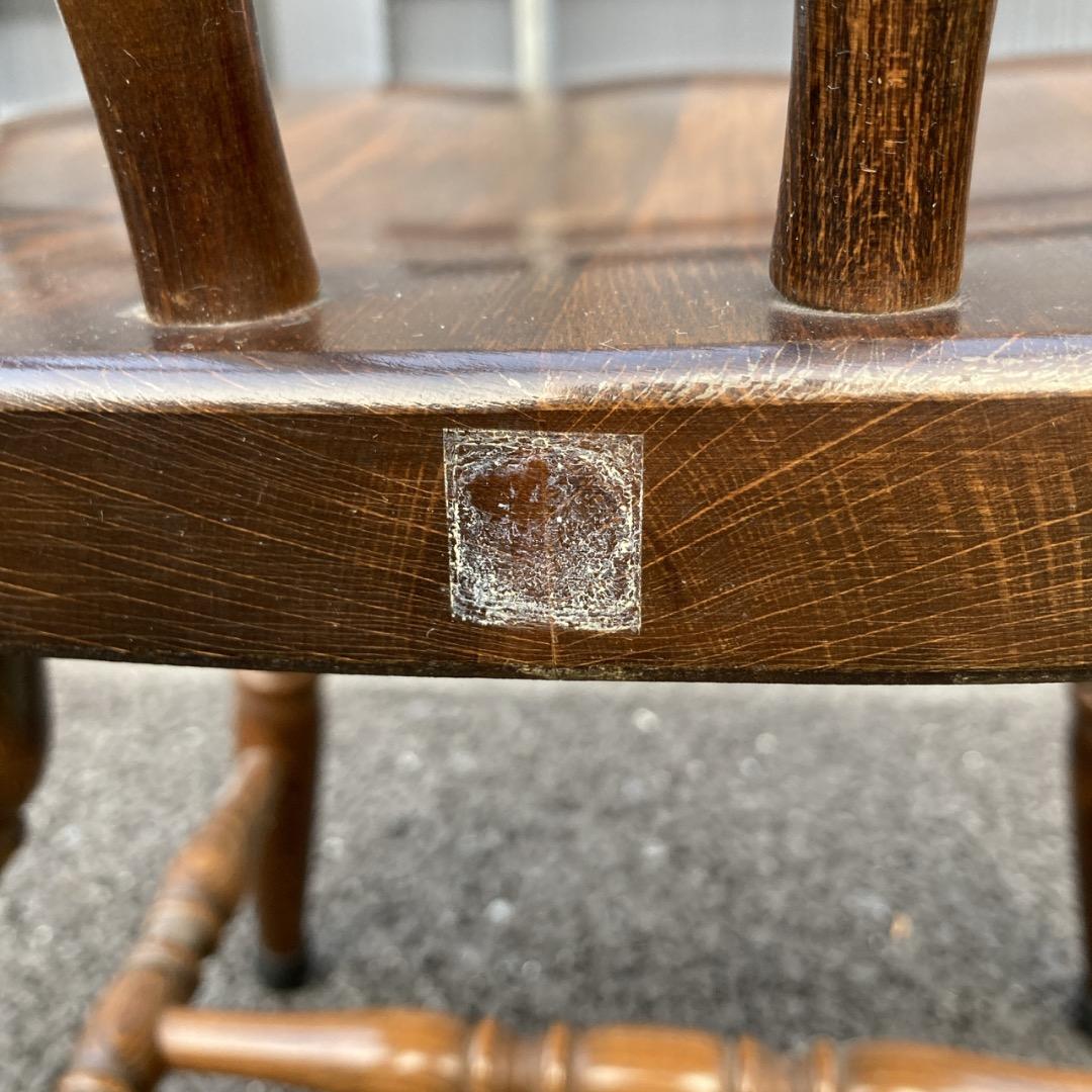 【お値下げOK】飛騨産業 キツツキ ウィンザーチェア 3脚セット ロゴ剥がれ