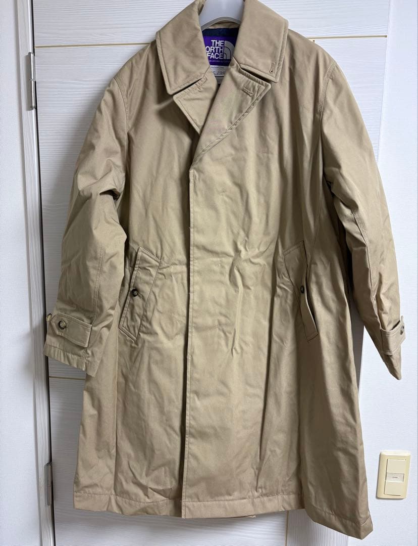 お値下げ新品THE NORTH FACEパープルレーベル/ステンカラーコート S