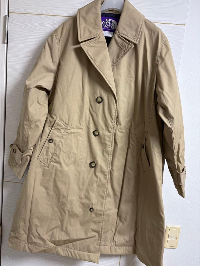 お値下げ新品THE NORTH FACEパープルレーベル/ステンカラーコート S