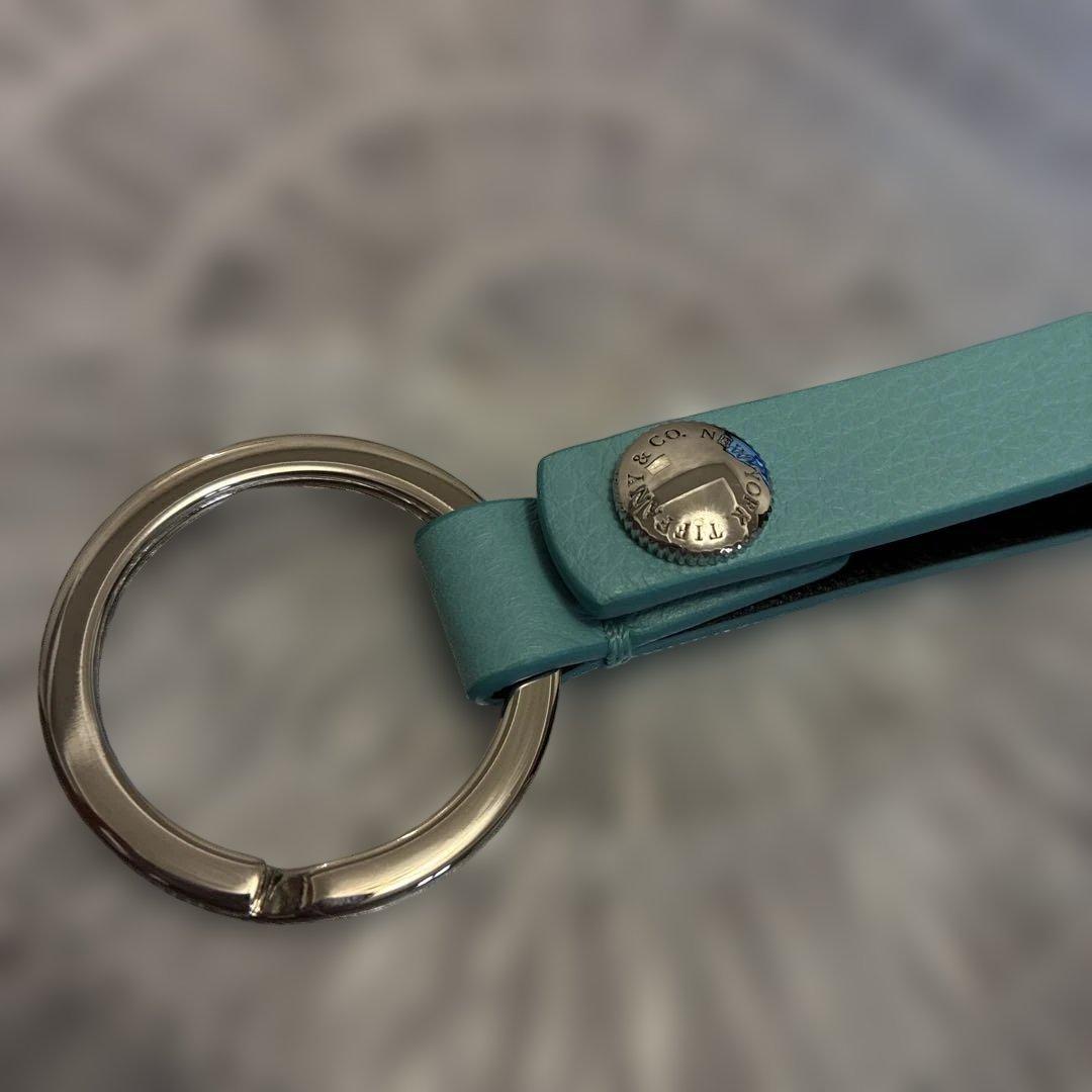 【えっちゃー子】TIFFANY＆Co.（ティファニー）キーリングキーホルダ