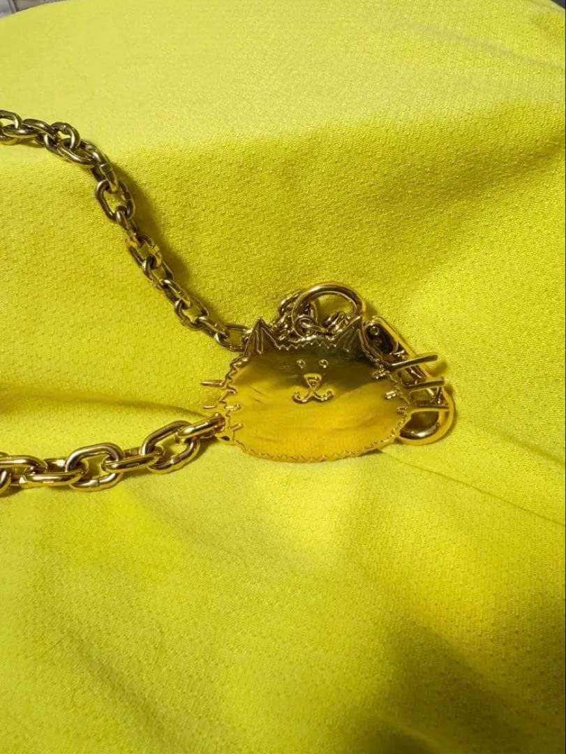 中古ヴィトン　LOUIS VUITTON ポルトクレ・シェンヌ キャットグラム