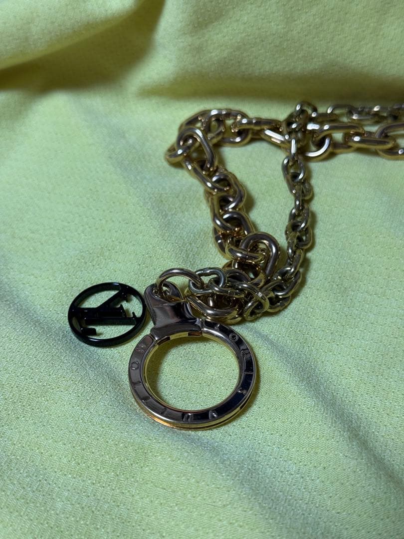 中古ヴィトン　LOUIS VUITTON ポルトクレ・シェンヌ キャットグラム