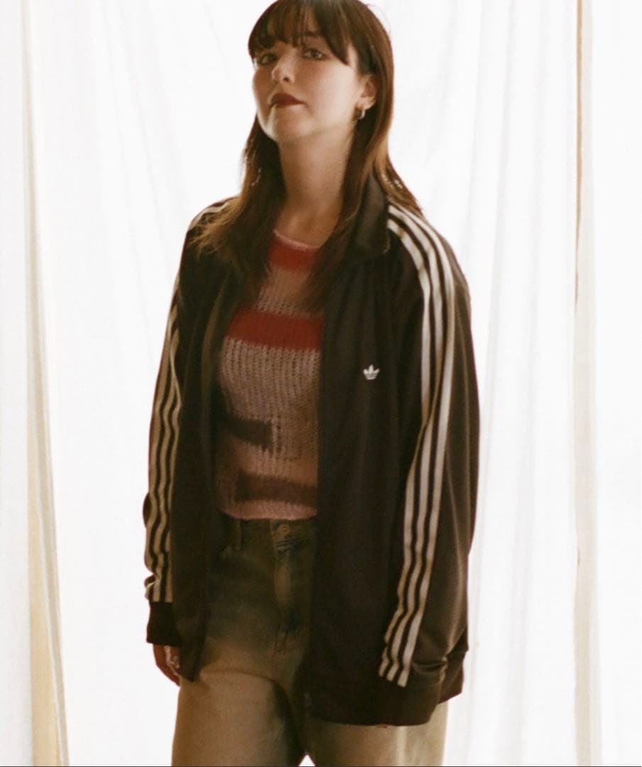 adidas originals トラックトップ ジャケット S茶色