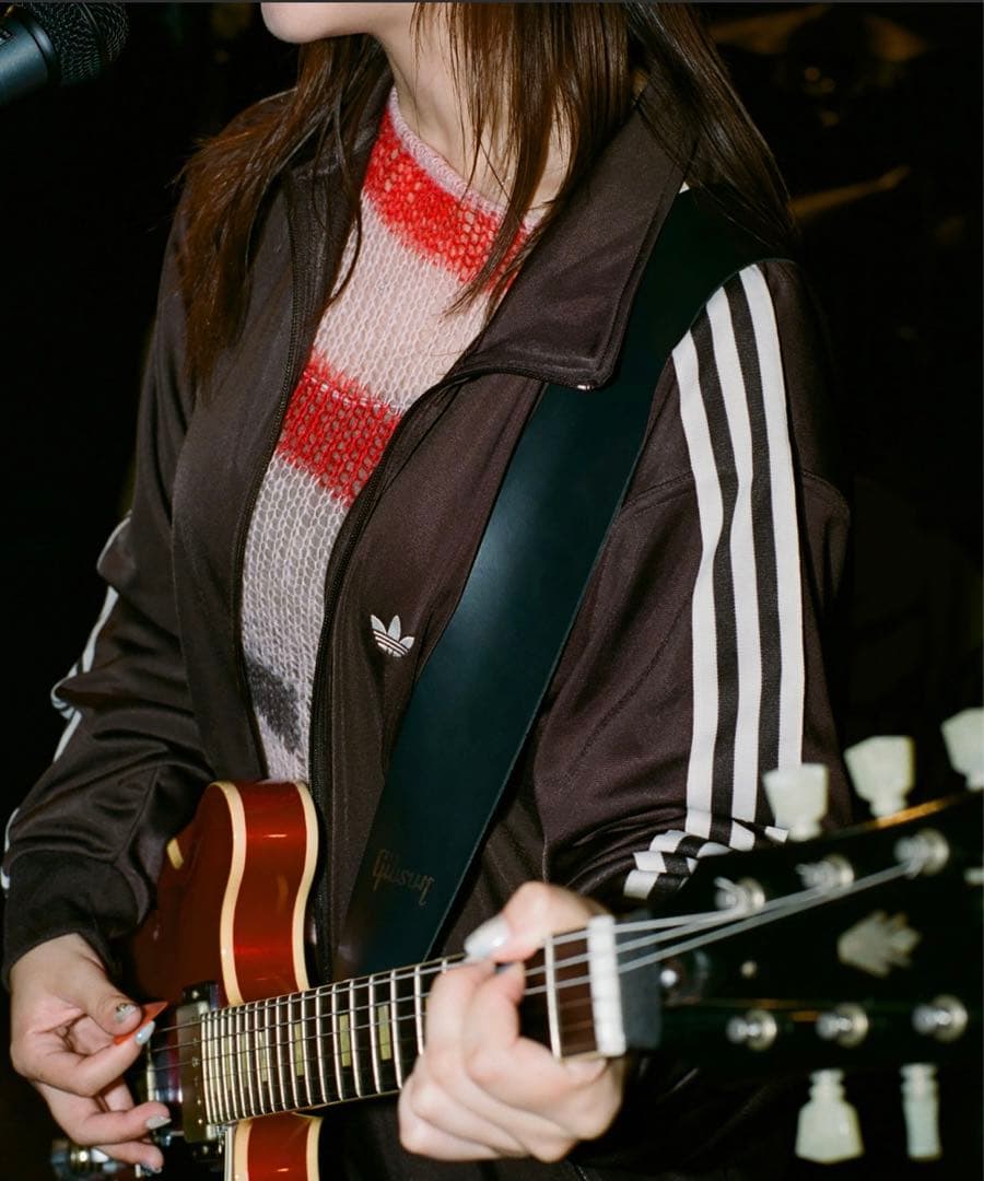 adidas originals トラックトップ ジャケット S茶色