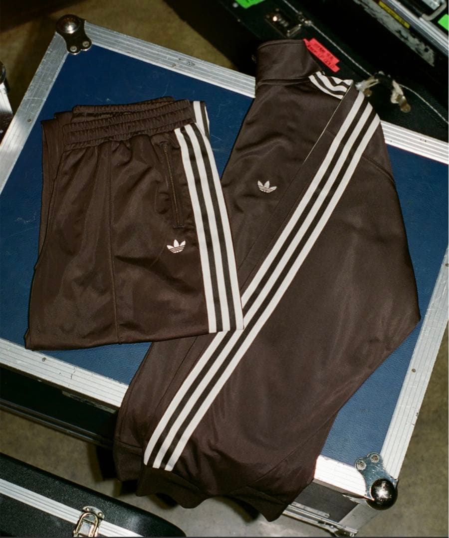 adidas originals トラックトップ ジャケット S茶色