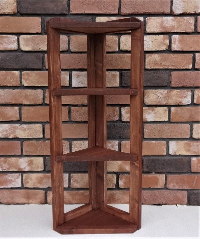 前幅３３x高さ７７㎝　オープンコーナーラック