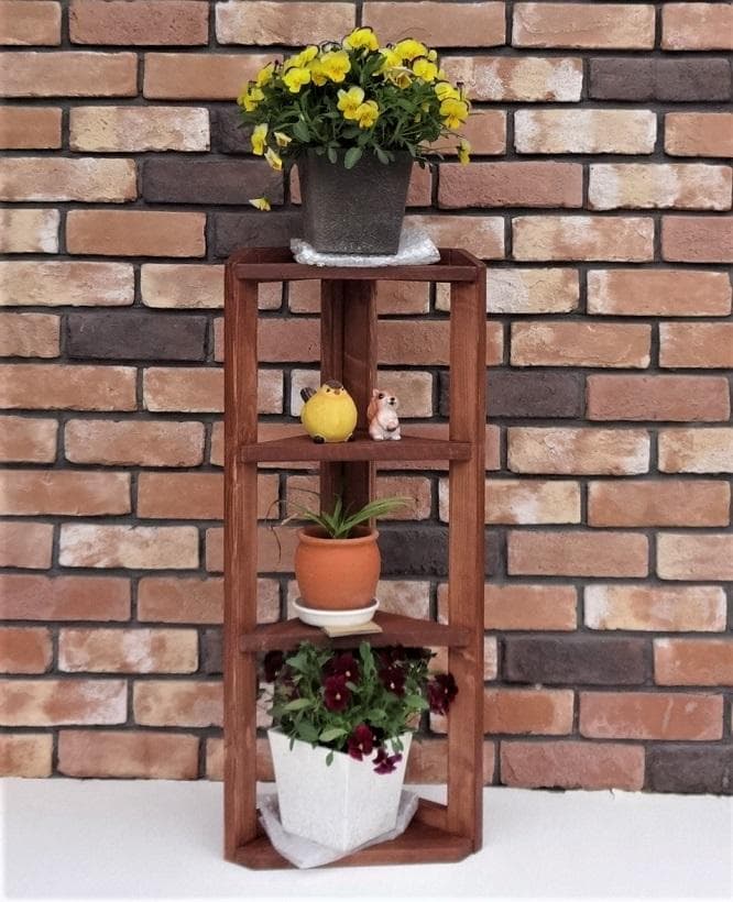 前幅３３x高さ７７㎝　オープンコーナーラック