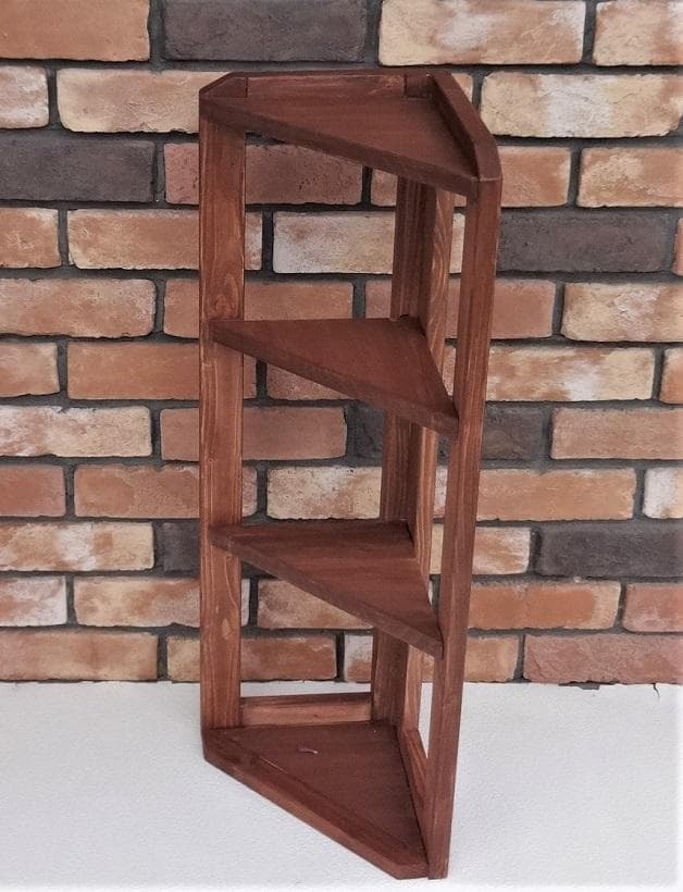 前幅３３x高さ７７㎝　オープンコーナーラック